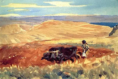 Hills of Galilee John Singer Sargent